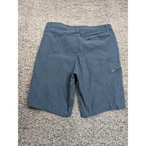 Weatherproof Vintage Shorts Men 34 Blue Outdoor Hiking Chino Nylon Stretch Trail